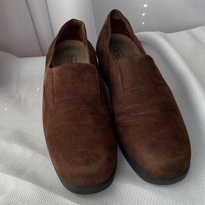 Rockport Brown Suede Loafers.